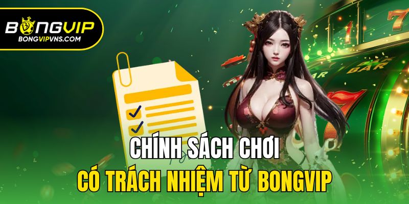 Chơi Có Trách Nhiệm Bongvip - Những Điều Hội Viên Cần Biết 2 Chính sách chơi có trách nhiệm từ Bongvip