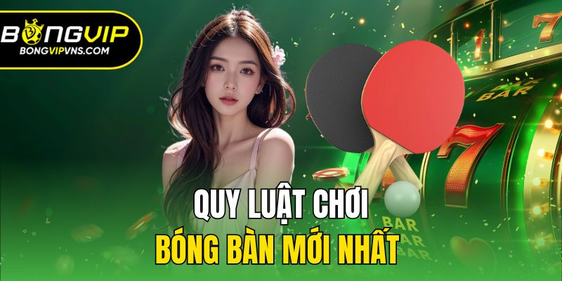 Luật Chơi Bóng Bàn - Nắm Vững Quy Tắc, Chiến Thắng Mọi Trận! 1 Quy luật chơi bóng bàn mới nhất