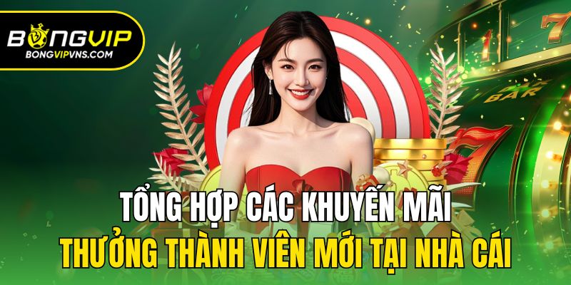 Ưu Đãi Thưởng Thành Viên Mới Cực Khủng Chỉ Có Tại Bongvip 2 Thưởng thành viên mới tặng 100% giá trị