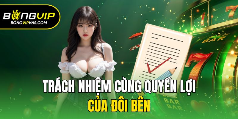 Tổng Hợp Điều Khoản Dịch Vụ Bongvip Mới Nhất Năm 2025 3 Trách nhiệm cùng quyền lợi của đôi bên